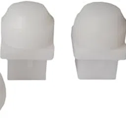 B K Jagan & CO PVC End Cap Tip Feet Bush for Chair Table Metal or Steel Furniture Leg 25 mm x 25 mm Internal Size Pipe (Set of 4)-picture-22