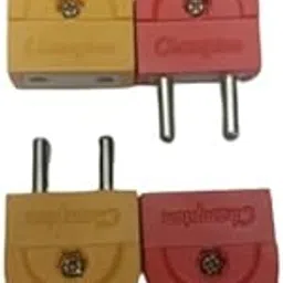 Gilary 2 Pin Male Female Socket Adapter Plug Top Extension Cord for Multipurpose Use,Festive Decorations,Diwali,Christmas (Set Of 2 (2Male Plug + 2 Female Plug))-picture-16