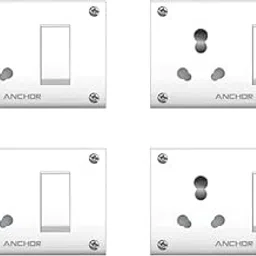 Anchor by Panasonic Penta 6A/16A, SS Combined with 4 Fixing Holes, Extension socekt box for Heavy Appliance (39998-4)-picture-10