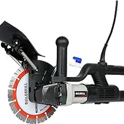 BUILDSKILL Lightweight Brushless Wall Chaser Machine 3450W, 8700 RPM Tile Cutter, Restart Protection, Soft Start, Copper Motor, 65MM Cutting Depth Slotting Machine (6 Months Warranty)-image-60