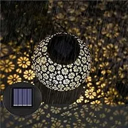 Solar Powered LED Pathway Lights - 4 Pack Outdoor Lantern Lid Lights for Easy Yard & Garden Installation-picture-22