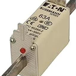 63NHG01B | BUSSMANN Fuse Link, 63A, 500V, Size 1, NH, GG/GL, Low WATT Loss-picture-17