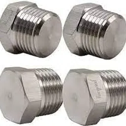 GK MART 1/4" inch BSP male thread hydraulic line high pressure hexagonal hex head type steel dummy Plug with diwty washers - 4 Nos-image-9