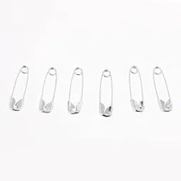 Calandis™ Glossy Metal Needle Safety Pins Nickle Plated 500Pcs 18Mm Silver | Clevis Pins | Fastening Pins | Fasteners & Hardware-picture-23