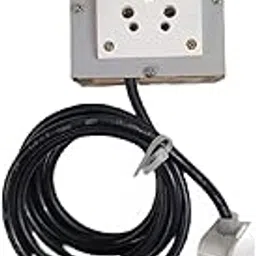 SEER Extension Board 1 Way Plug 15A 16A 20A (3000W) 2 Meter Long Length Cable Cord Compatible with Charger, Fridge, Washing Machine, Microwave, Small and Heavy Appliances (White)-picture-12