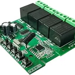 UJEAVETTE 4CH Smart Switch Module DIY 433mhz Wireless Remote Control for Alexa Google Without Remote Control-picture-21