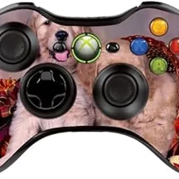 GADGETS WRAP Printed Vinyl Decal Sticker Skin for Xbox 360 Controller Only - Terriers and Labrador-picture-27