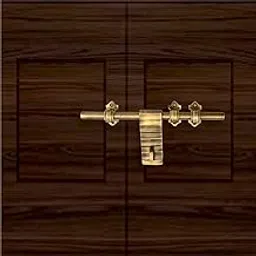 Atom 12 Inch Jhonny Aluminium Aldrop | Fancy Aldrop for Door Fittings Kit, Door Accessories | Brass Antique Finish-picture-19
