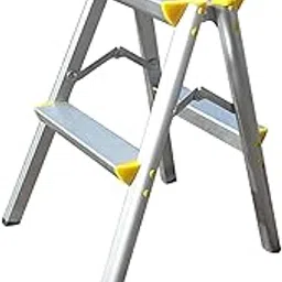 ATORSE Step Ladder 2 Step Stool Portable Office Household Anti Slip Foldable Ladder|Home & Garden|Tools|Ladders-image-33
