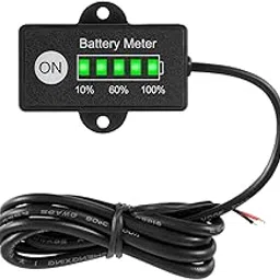 12V 24V Lead Acid Battery Level Meter for Golf Cart, LED Battery Capacity Monitor for Club Car Star Car Forklift Electric Car Scrubber Machine Floor Care Equipment Snowmobile.-picture-11