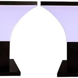 Fixed Gate Light Black Glass | Pack of 2 Outdoor Garden and Roof Entrance Lamps | Durable Weather-Resistant Decorative Exterior Lighting Fixture-picture-27