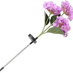 Zyvola Solar Powered Flower Garden Lights: Outdoor Decorative Landscape Lighting with Creative Purple Design-picture-14