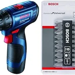 Bosch GSR 120-LI Cordless Drill Driver, 12V, 1,500 rpm, 14/30/- Nm, 10 mm Chuck, 0.8 kg + 1 x GBA 12-picture-18