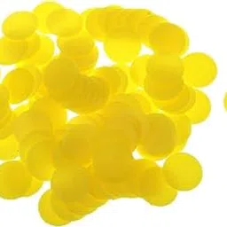 ATORSE Toy 100 Opaque Plastic Board Game Counters Tiddly winks Numeracy Teaching Yellow-Toys & Hobbies-Games-Game Pieces Parts-image-97