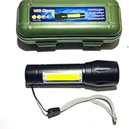 MS Unique Pocket Size Mini Aluminum LED Flashlight Small Portable Lamp Pocket Torch for Camping, Fishing (Black, Multicolour)-image-75