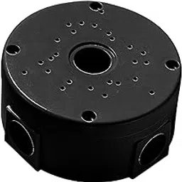 TRENDIVIBE Junction Box Universal Electrical Box for Dome Cameras Office Indoor Outdoor Black-image-5