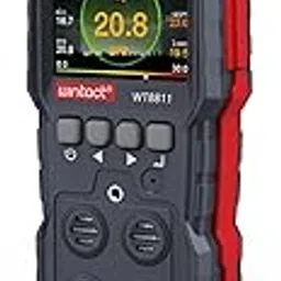 Wintact 4 in 1 Gas Leak Detector, Monitor Multi Gas Alarm Sniffers Flammable, Natural, Methane, Propane, Carbon Monoxide, Hydrogen Sulfide, Oxygen for Home, Motorhome, Sewer System-picture-22