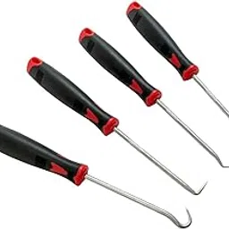 NITYA Hook and Pick Set – 4 Pc Metal Pick Tool Set for Hoses O-rings-image-45