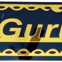 Guruji Name Plate for Blessings | Shukrana Jai Guruji for Wall | Jai Guru ji Name Plate for Office-image-2