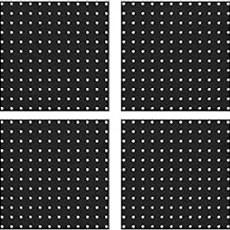 ATORSE Pegboard Wall Organizers Tool Storage Study Room Craft Room Peg Board Panels 4Pcs image 1