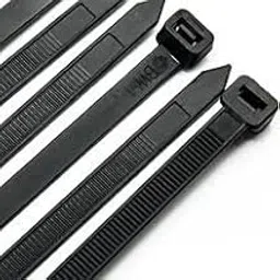 ELA Nylon Zip Wire Organiser Self Locking Cable Tie, 12 Inch, 300 X 3.0 Mm, Black - Pack of 100 Piece-image-59