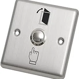 Speedio Heavy Duty Door Release Push Button – Stainless Steel Exit Switch for Office, Apartment, Access Control Systems – Wall Mount, Secure Unlock for Magnetic/Electric Door Locks - pack of (1)-picture-22