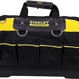 STANLEY 1-93-950 18" 1.4Kg FATMAX Tool Bag for Easy & Convenient Storage, 1 Year Warranty, YELLOW & BLACK-picture-17