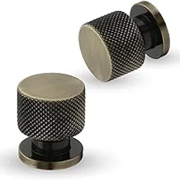 LAPO 2 Piece Knobs for Cabinets– Modern Aluminum Drawer Knob for Kitchen, Wardrobe, Cupboard, and Home Furniture (Antique Finish)-image-24