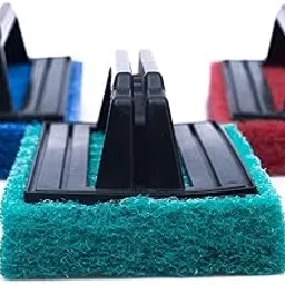 ARPANA BRIGHT Tile Floor Cleaning Brush with Sponge Scrub Pad & Handle Kitchen Utensil Scrubber Dish Wash Steel Scrubber - Pack of 3-image-73