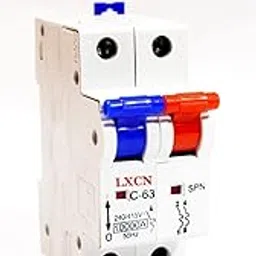 LXCN SPN 63A MCB, C Curve MCB Switch Disconnector 240/415V, 50HZ-picture-16