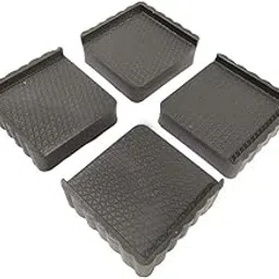 Almirah Stand 4-Piece Round Plastic Furniture Legs for Heavy-Duty Indoor Use, Grey, Large, 500 Kg Capacity-picture-10