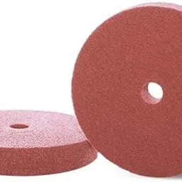 Lekshika Non-Woven Abrasive Polishing Wheel – 152 mm x 25mm | Grinding & Finishing Wheel for Metal, Wood, Stainless Steel – Maroon, Fine Grit| U3-image-70