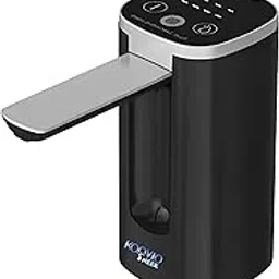 KONVIO NEER Smart Touch Electric Water Dispenser for 20L Bottle | LED Display | 200/600/800ML Quantitative & Continuous Modes | Type-C Rechargeable Pump | Food-Grade Silicone (1 Pack) image 1