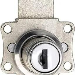 1 PC RAJEN Super Security Heavy Duty 8 Levers Long Neck Multipurpose Lock for Drawers, Cupboards, Boxes with 2 Reversible Keys (32mm)-image-87