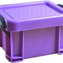 UJEAVETTE Mini Lock Box Super Cute Storage Boxes Organizer for Jewelry Purple-image-98