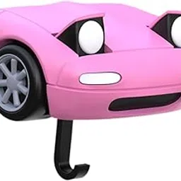 Car Head Key Holder Decoration Gift Idea Key Rack for Office Hallway Bedroom Pink-picture-11