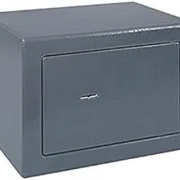 Generic Safety Locker - 25 x 35 x 25 CM, Metal, Grey, Key & Electronic Lock-picture-19