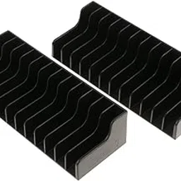 NF&E 2Piece Game Card Box Storage Stand Holder For Nintendo Switch 24Pcs Cd Disks-image-15