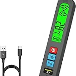 MAXRIENY Rechargeable Gas Detector Natural Gas Leak Detector with Vibration Buzzer and Visual Alarm Multi Gas Detector Pen for Home Butane Propane Camping car-image-10