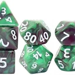 ATORSE Toy 5x7 Pieces Polyhedral Dices Multisided Dice RPG Dice Set Dices Set for Parties-Toys & Hobbies-Games-Game Pieces Parts-image-34
