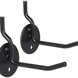 MERISHOPP®4x2x Peg Board Hooks Organizer Rack Hanger for Tool Shed Crafts Room Basement Black|Sporting Goods | Outdoor Sports | Climbing & Caving | Carabiners & Hardware-picture-23