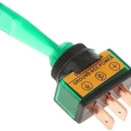 4x12V 20A LED Light OFF/ON SPST Toggle Rocker Switch 3Pin Car Boat Sales Green Business & Industrial | Electrical & Test Equipment | Connectors, Switches & Wire | Switches | Toggle Switches-picture-11