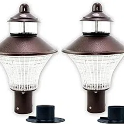 INVENTAA New FABULA LH Gate Light for Home Gate Waterproof (Antique Copper) IP65 Unbreakable SS Finish Outdoor Gate Lights for Outdoor Garden | Gate Lamps for Outdoor Waterproof (Set of 2)-picture-13