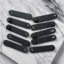 Enakshi® 5 Pieces Silicone Cable Straps for Desk Cable Management Frame Securing|Business & Industrial | Fasteners & Hardware | Clamps, Ties & Cords | Cable Ties-picture-16