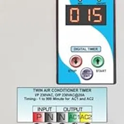 Programmable Digital Timer Switch for Dual AC | Smart Energy-Saving Controller for Air Conditioners-picture-12