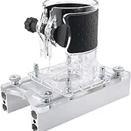 ATORSE Woodworking Router Base 2 in 1 Fastener Slotting Bracket for Wood Processing without Milling Tool-image-16