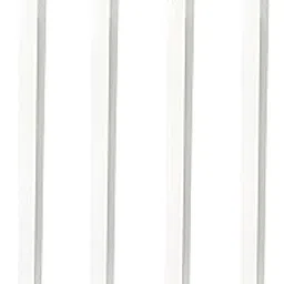 QLLY 28 inch Adjustable Metal Desk Legs, Square Office Table Furniture Leg, Set of 4 (White)-image-26