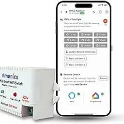 Amonics® 6Amps Smart Switch - For Wall Fan, Tubelight & Lamp Control With App, IR Remote & Alexa App, Google Home, 1-Year Warranty, Max Load 500W - Ideal for Smart Home Automation-picture-14