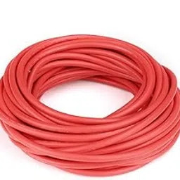 XJS Electric Copper Core Flexible Silicone Wire Cable Red 10M 32.8Ft (18AWG 10KV)-image-1