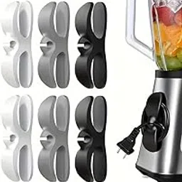 VIPREKHO Cable Holder Wrapper Winder Keeper Storage Clips, Power Wire Management Wrap Hooks for Kitchenaid Mixer, Pressure Cooker, Toaster, Fun Crafter | 6 Pcs-picture-13